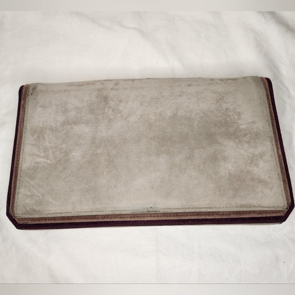 70s Suede Clutch Purse